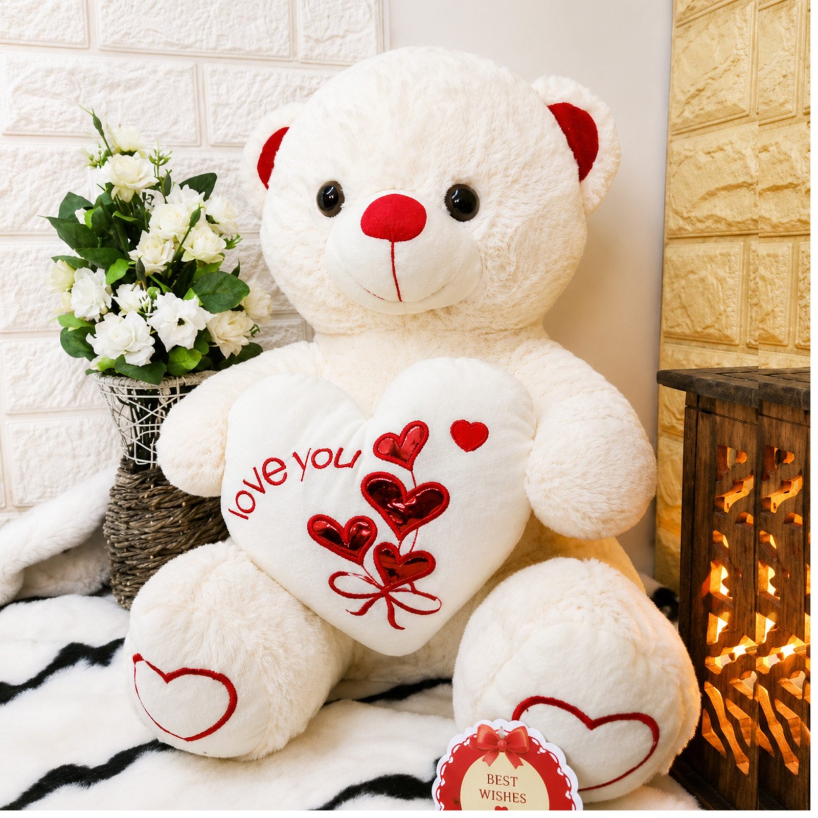 giftoo-pakistan-picture2 Cute Teddy Bear Large 14 inch - Image 1