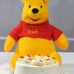 Pooh with Pineapple Cake