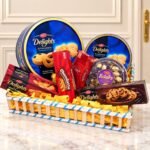 Cookies Gift Basket chocolate gift for Ramadan