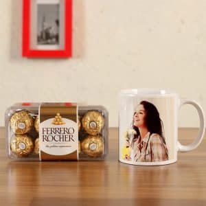 rocher and mug