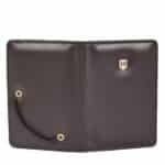 Brown 100% Leather Passport Holder - Image 2