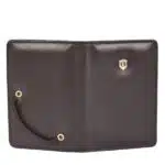 Brown 100% Leather Passport Holder - Image 2