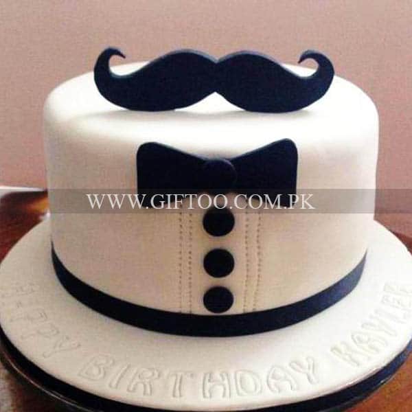 Beautiful Birthday Cake For Him | bakehoney.com