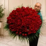 Extra Large Size Red Roses Bouquet