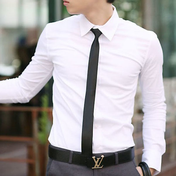 formal shirt with tie