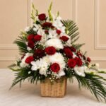 Mix Imported Flowers Basket gift delivery in Pakistan