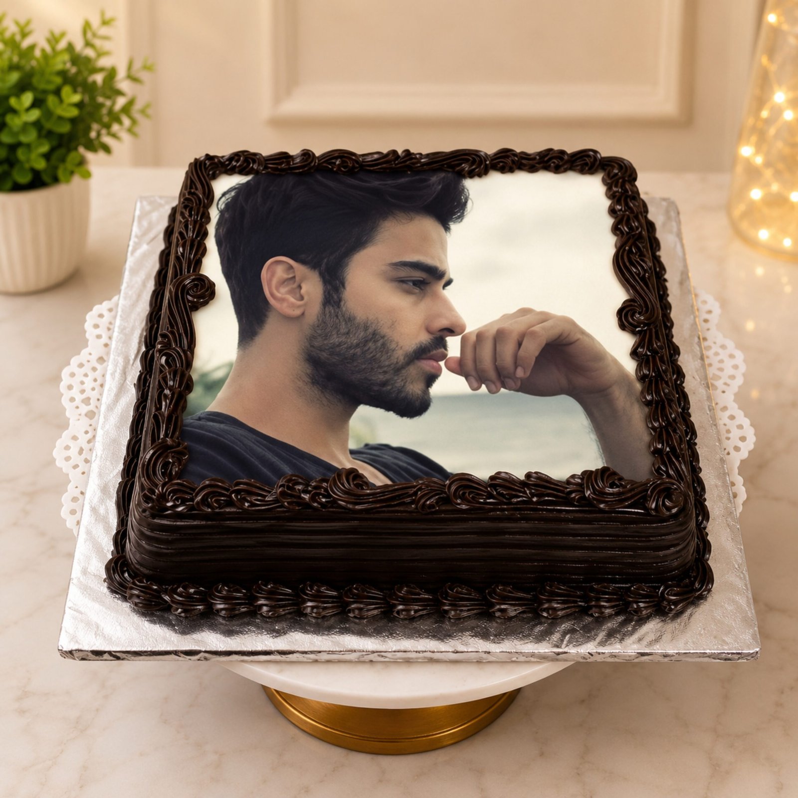giftoo-pakistan-picture25 4 Pounds Pic Cake - Image 1