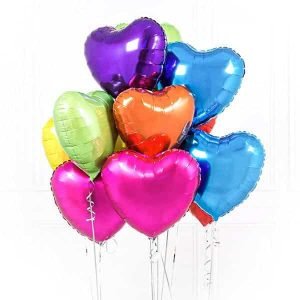 heart shape mix balloon