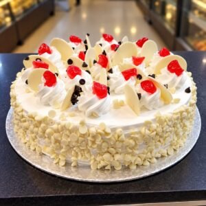 White Forest Cake gift delivery in Faisalabad