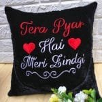 tera pyar hai meri zindgi cushion