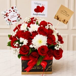 Anniversary Flowers Box in Lahore