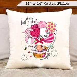 Baby Girl Cushion