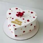 heart shape cake
