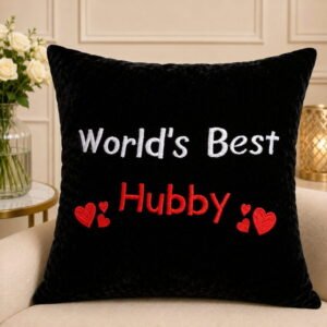 Best Hubby Cushion for Anniversary