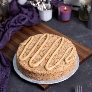 coffee brownie cake