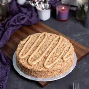 coffee brownie cake