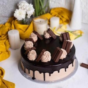 kitkat mousse cake