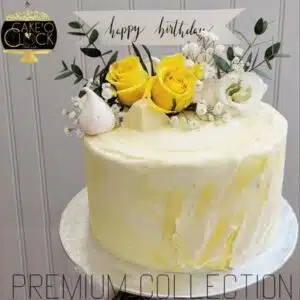 Pinapple Rose Cake Sweet Love