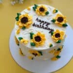 cake sunflower