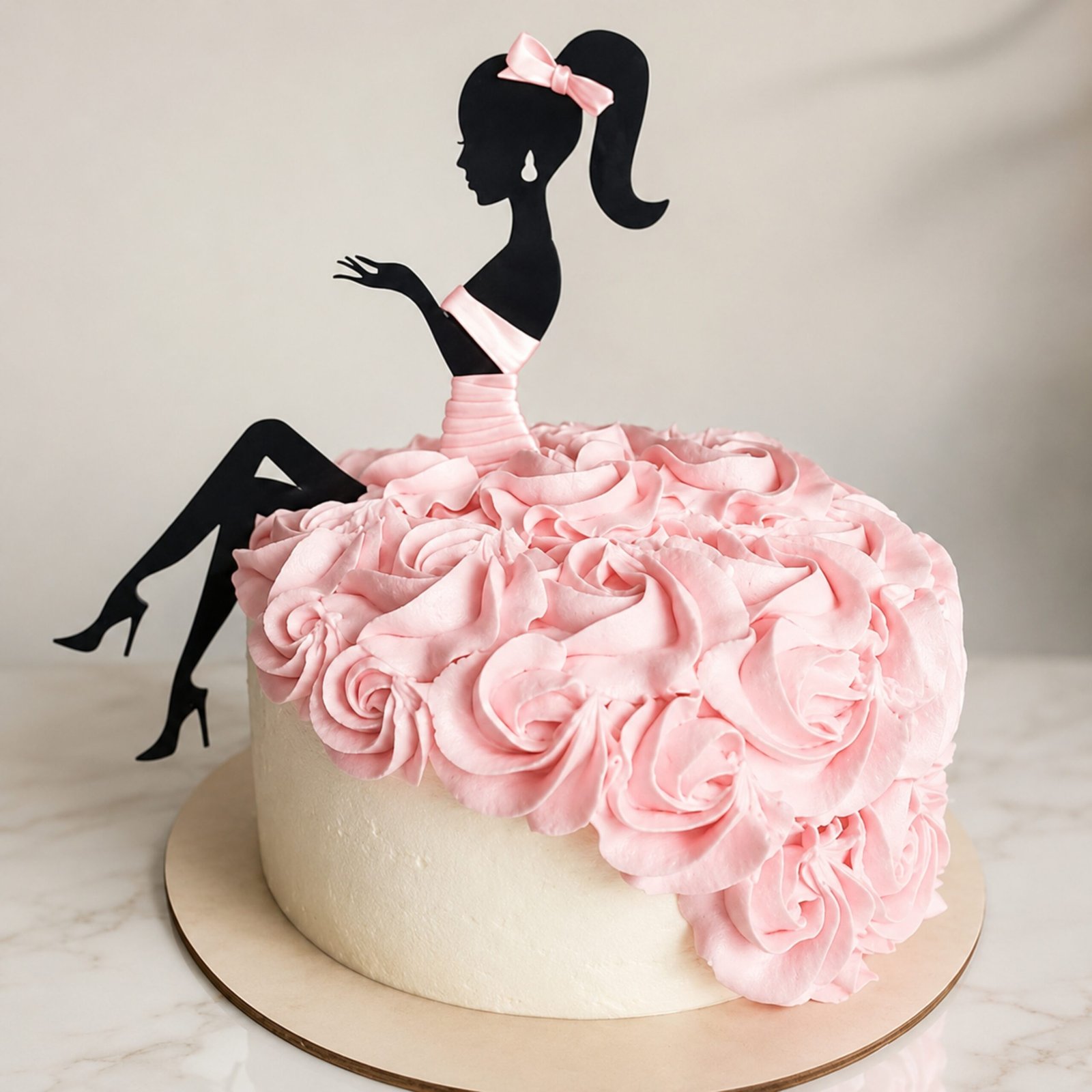 giftoo-pakistan-imag-6 Beauty Girl Theme Cake - Image 1