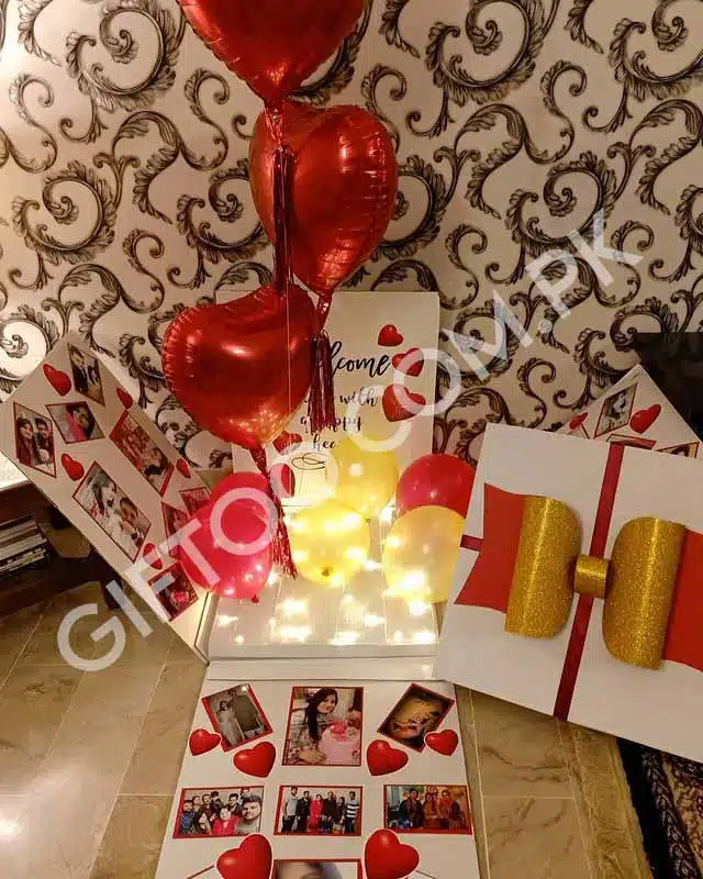 Explosion Balloon Box