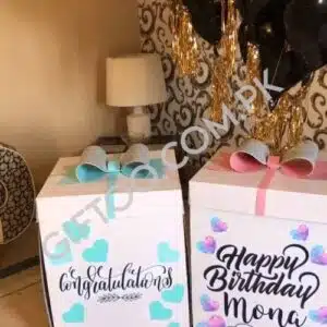 Transparent Balloon Large Explosion Box For Him