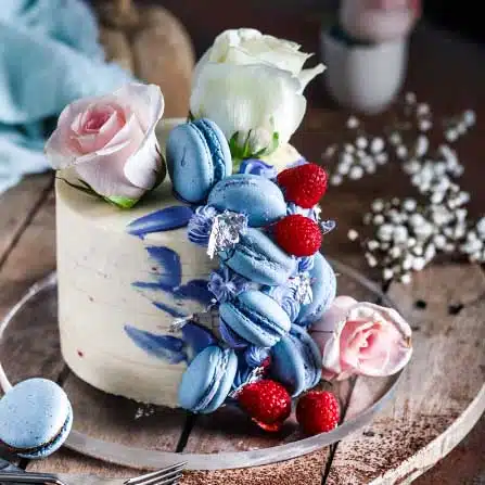 Rose Side Story Cake 3 Lbs