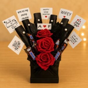 Chocolate Box Black for Valentines Day