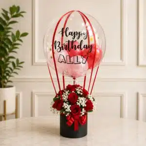Floral Balloon Feel Sweet