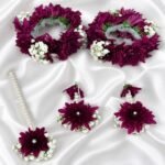 Imported Flowers Jewelry Set