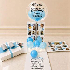 Transparent Balloon Large Explosion Box for Him gift delivery in Pakistan