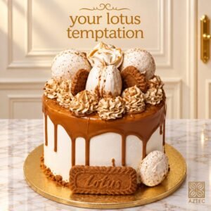 Aztec Lotus Cake - Aztec Cakes Karachi | Giftoo Pakistan
