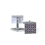 black square cufflinks