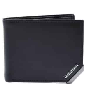 black wallet
