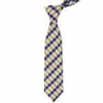 golden check tie 2