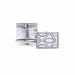 silver cufflinks