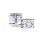 silver cufflinks