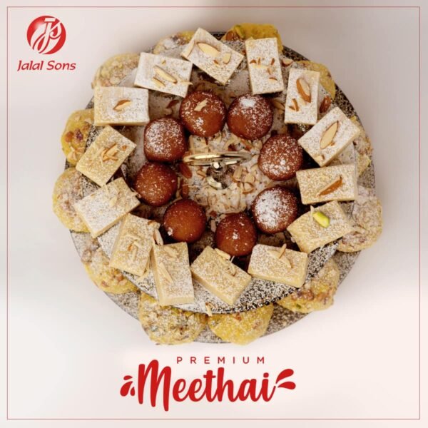 1 Kg Mix Mithai Jalal Sons Lahore