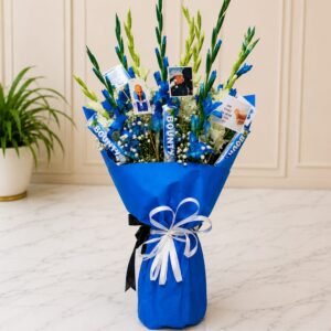 Blue Themed Bouquet in Lahore for Ramadan