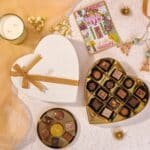 Dove grey heart (14pcs)