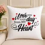 I love You From Heart Cushion