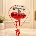 Custom Balloon with Stick by Balloons & Candles