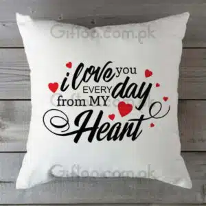 i love you cushion