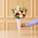 Cone of Love flower arrangement