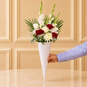 Cone of Love flower arrangement