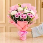 Pink Vibes flower arrangement for Get Well Soon
