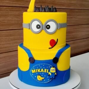 Cute Minion Cake by O’Clock in Lahore