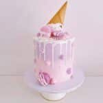 ice cream theme cake