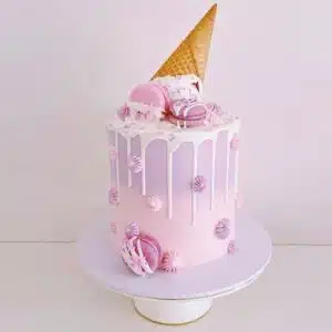 ice cream theme cake