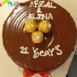 rocher cake